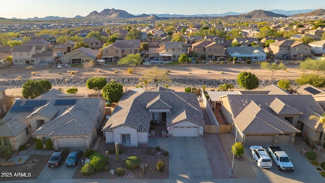 25454 N 73rd Ave, Peoria, AZ 85383 - bird's eye view with a mountain view and a residential view