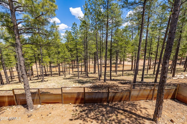 2582 S Cottonrose Ln, Flagstaff, AZ 86001 - view of yard featuring fence