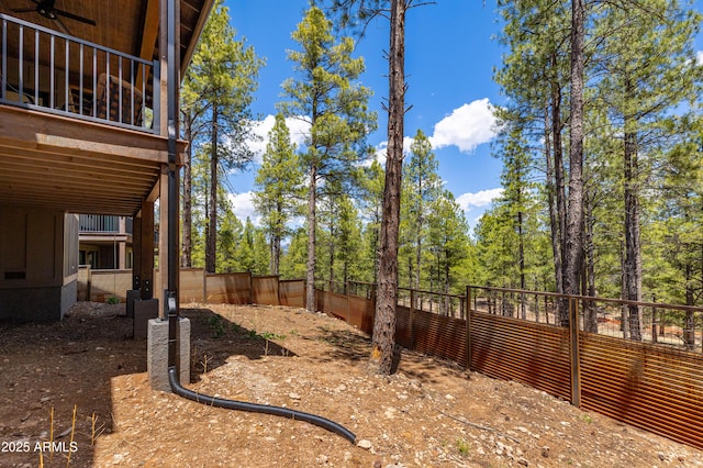 2582 S Cottonrose Ln, Flagstaff, AZ 86001 - view of fenced backyard
