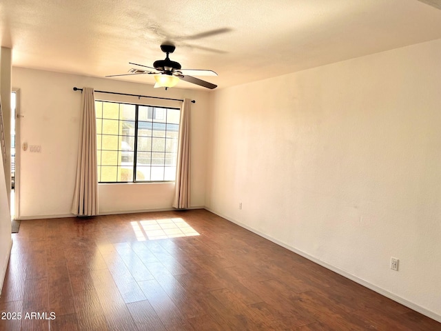 7801 N 44th Dr Unit 1180, Glendale, AZ 85301 - unfurnished room featuring a ceiling fan and wood finished floors
