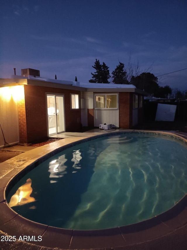 196 Wolfe St, Sierra Vista, AZ 85635 - view of swimming pool featuring a fenced in pool