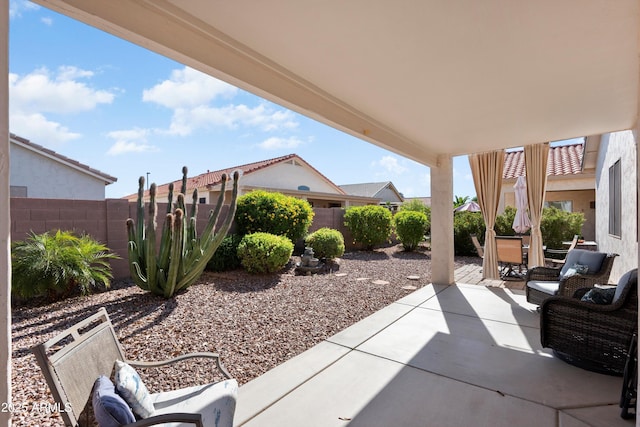 17611 W Ingleside Dr, Surprise, AZ 85374 - view of patio featuring a fenced backyard