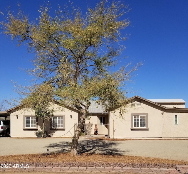 22744 E Carla Vista Dr, Mesa, AZ 85212 - view of front of property with stucco siding