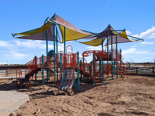 view of play area