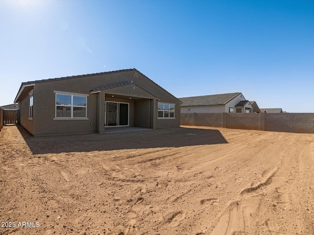 view of back of house