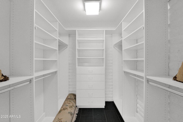 4800 N 68th St Unit 101, Scottsdale, AZ 85251 - spacious closet with dark tile patterned flooring
