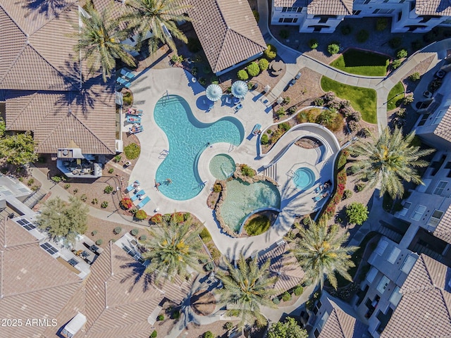 aerial view