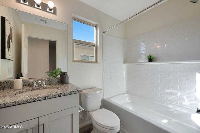 1234 N 13th St, Coolidge, AZ 85128 - bathroom with toilet and vanity