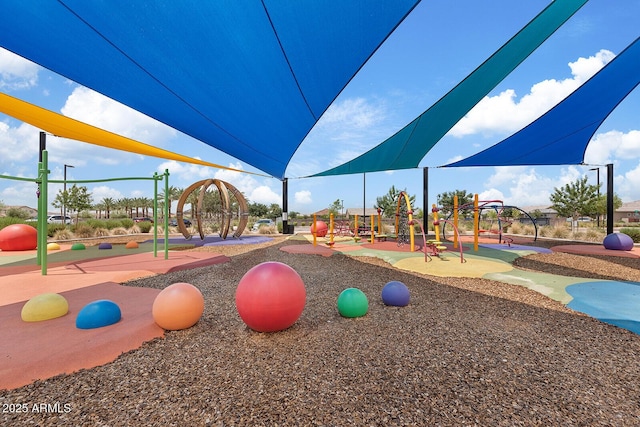 view of community playground