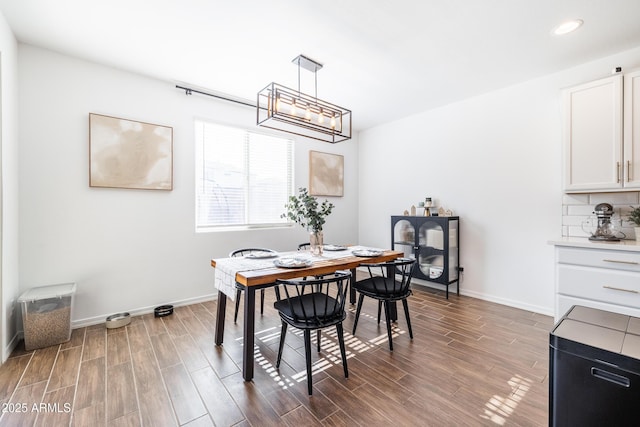 view of dining space