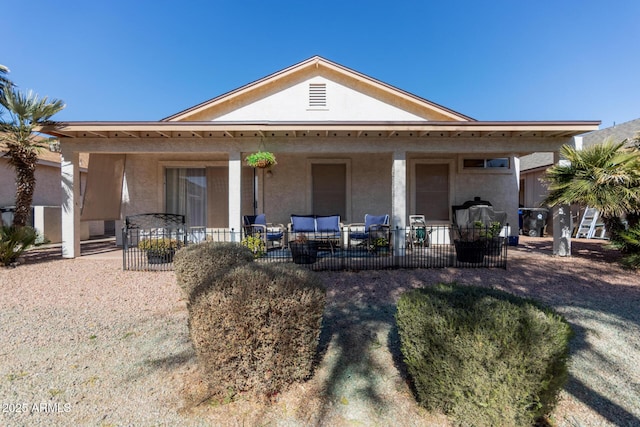 view of back of property