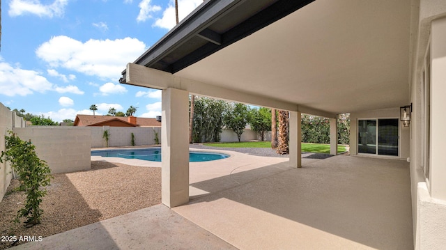 5109 E Blanche Dr, Scottsdale, AZ 85254 - view of pool with a patio area and a fenced backyard
