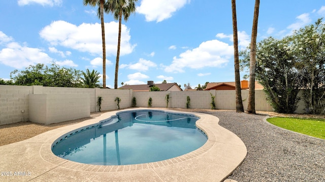 5109 E Blanche Dr, Scottsdale, AZ 85254 - view of pool featuring a fenced backyard