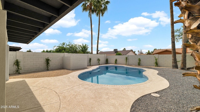 5109 E Blanche Dr, Scottsdale, AZ 85254 - view of pool with a patio area and a fenced backyard
