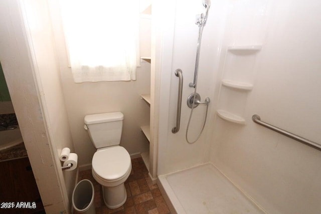 bathroom with toilet