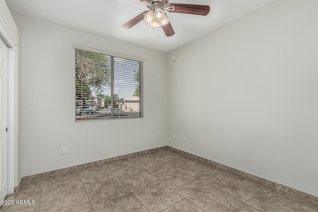 9550 E Thunderbird Rd Unit 149, Scottsdale, AZ 85260 - unfurnished room with a ceiling fan and baseboards