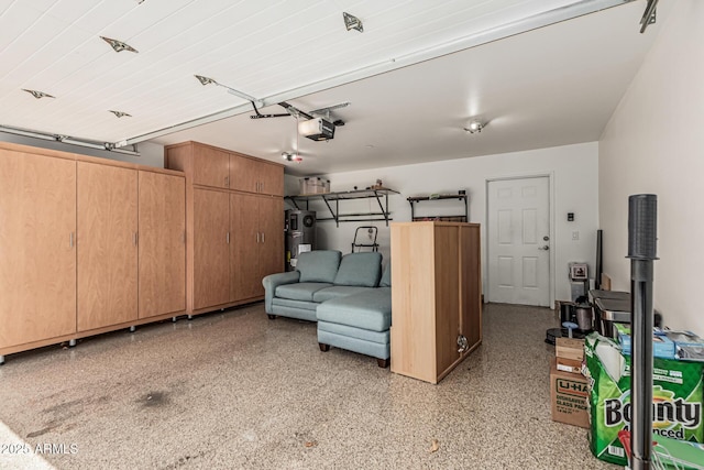 9550 E Thunderbird Rd Unit 149, Scottsdale, AZ 85260 - garage with hybrid water heater and a garage door opener