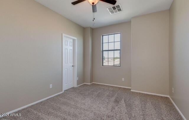 15105 W Glenrosa Ave, Goodyear, AZ 85395 - carpeted spare room featuring ceiling fan and baseboards