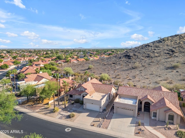 15232 S 36th Pl, Phoenix, AZ 85044 - aerial view of residential area with a mountainous background
