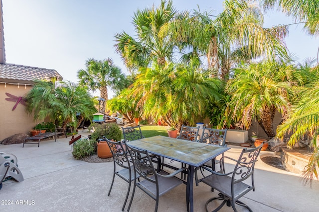 view of patio