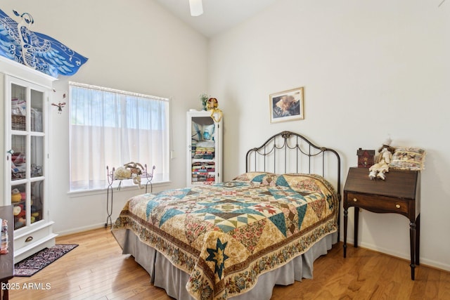 4401 E Barwick Dr, Cave Creek, AZ 85331 - bedroom featuring wood finished floors and baseboards