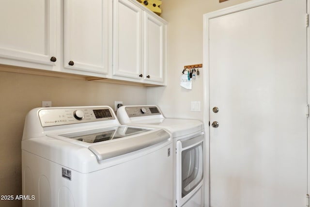 4401 E Barwick Dr, Cave Creek, AZ 85331 - laundry area featuring independent washer and dryer and cabinet space