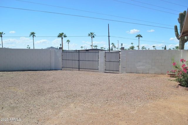221 N Mountain Rd, Apache Junction, AZ 85120 - view of yard with a gate