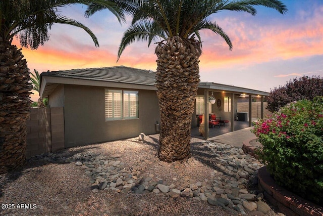 11025 E Nichols Ave, Mesa, AZ 85209 - back of house featuring a patio area and stucco siding