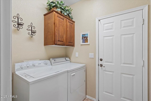 11025 E Nichols Ave, Mesa, AZ 85209 - laundry room with independent washer and dryer and cabinet space