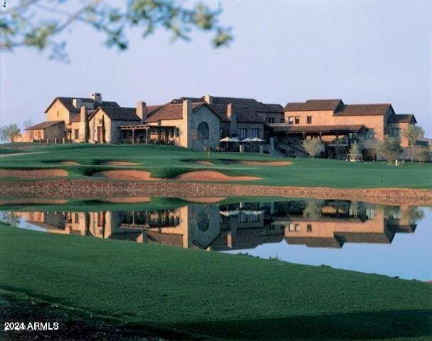 3129 S Honeysuckle Ct, Gold Canyon, AZ 85118 - surrounding community with a water view and a yard