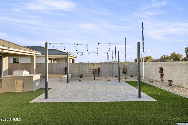 17738 W Onyx Ave, Waddell, AZ 85355 - view of yard featuring a patio area and area for grilling
