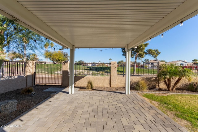 view of patio