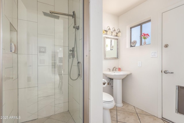 400 W Crofton St, Chandler, AZ 85225 - bathroom with a stall shower and tile patterned flooring