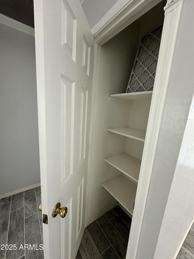 view of closet