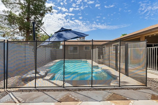 view of pool