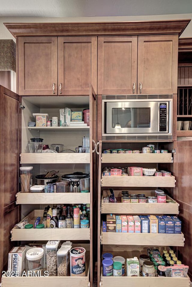 view of pantry