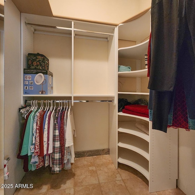 view of spacious closet