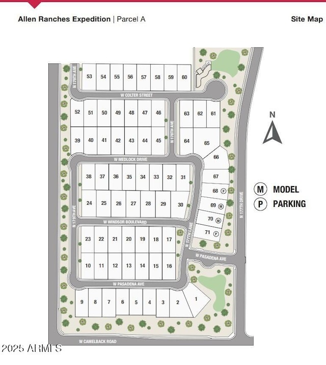 17841 W Windsor Blvd, Litchfield Park, AZ 85340 - map of parcels