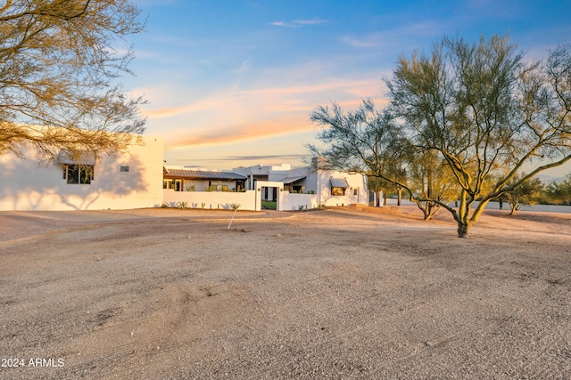 southwest-style home with stucco siding