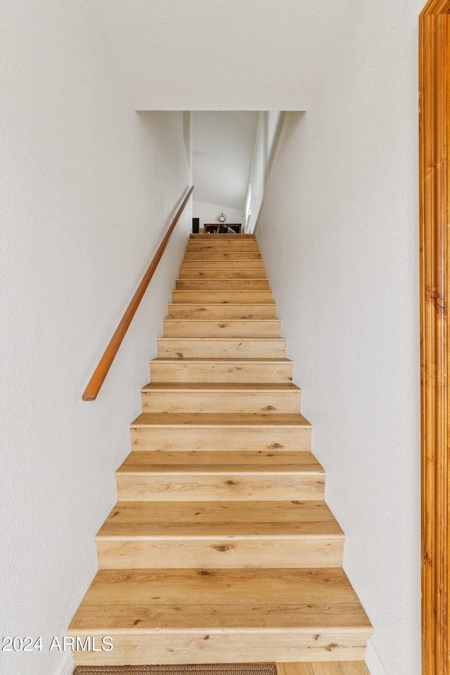 view of stairs