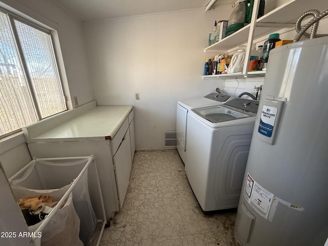 washroom featuring separate washer and dryer