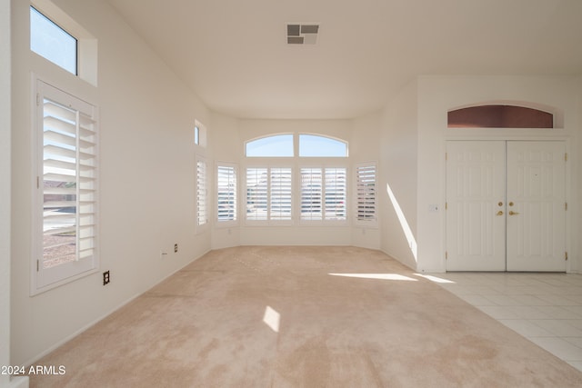 interior space featuring plenty of natural light