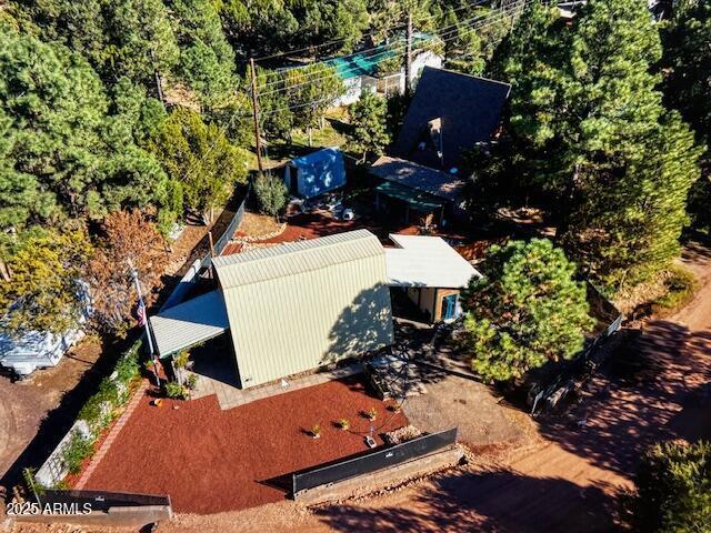 drone / aerial view