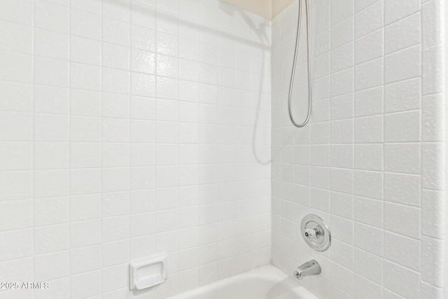 full bathroom featuring  shower combination