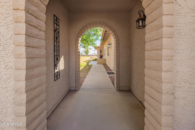 view of hallway