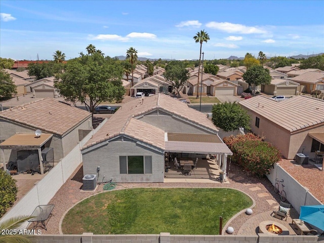 1703 E Palo Blanco Way, Gilbert, AZ 85296 - aerial perspective of suburban area