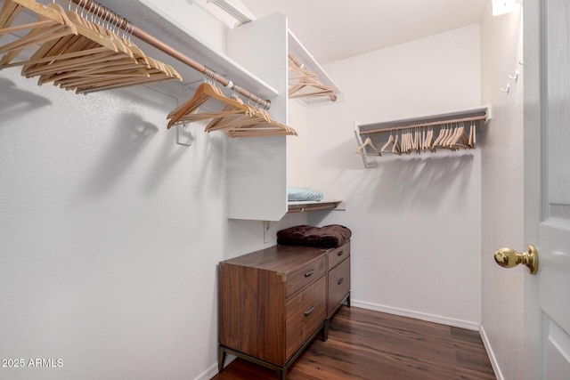 2615 N 123rd Dr, Avondale, AZ 85392 - walk in closet featuring dark wood-style floors