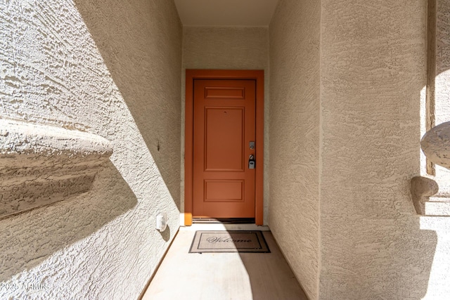 view of property entrance