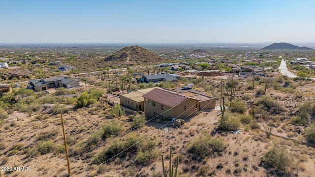 8752 E Range Rider Trl, Mesa, AZ 85207 - aerial view of a mountain backdrop