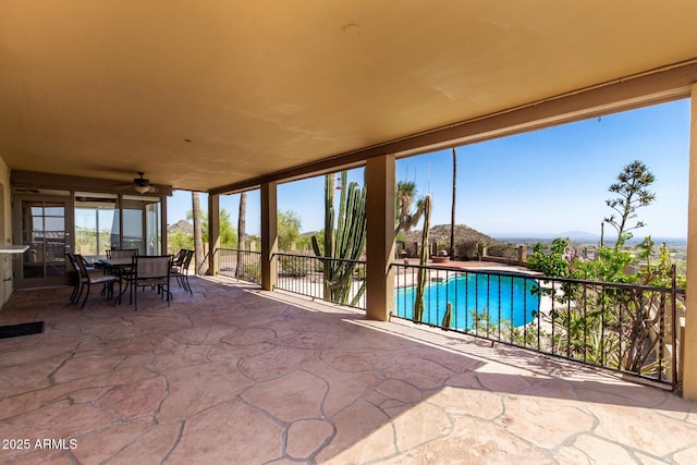 8752 E Range Rider Trl, Mesa, AZ 85207 - view of unfurnished sunroom